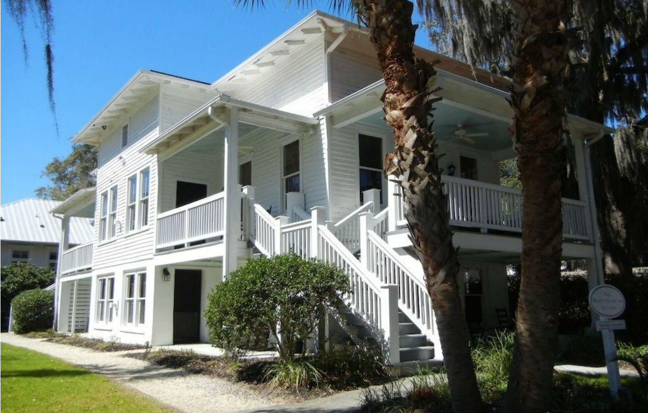 Rhett House Bed & Breakfast Бюфорт Екстериор снимка